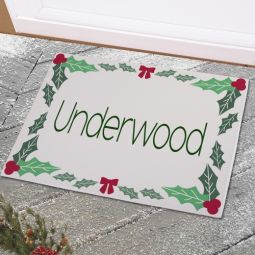 Holly & Berries Doormat